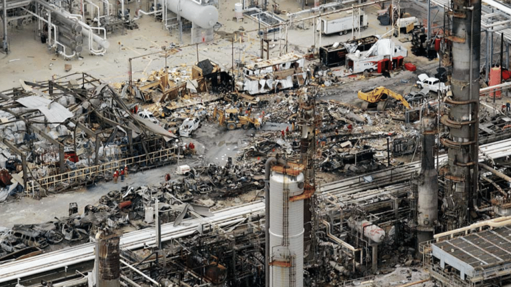 The BP Texas City Disaster – The Role of Organisational Structure Brady Heywood